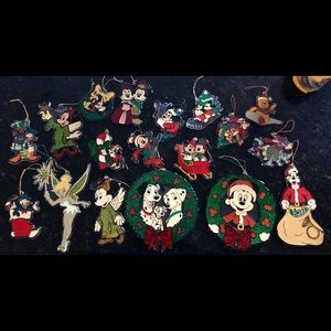 18 Vintage Disney Christmas Ornaments